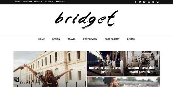 Bridget - Magazine - ThemeForest 19928039