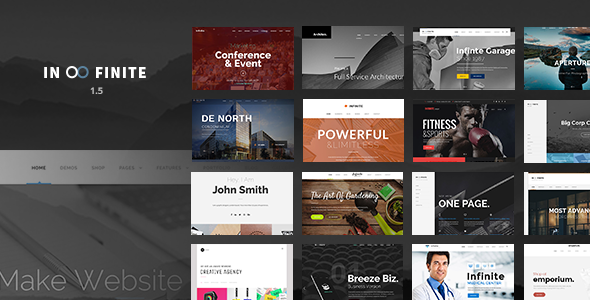 Infinite - Responsive Multi-Purpose WordPress Theme - Corporate WordPress