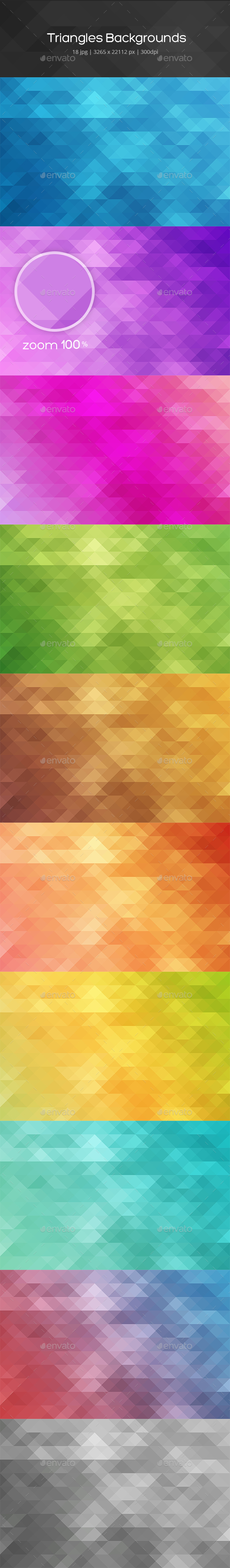 Triangles Backgrounds - Backgrounds Graphics