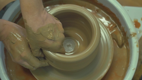 The Master Creates a Clay Cup