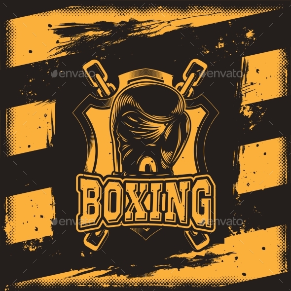 Conceptual Motivational Poster for a Boxing - Sports/Activity Conceptual