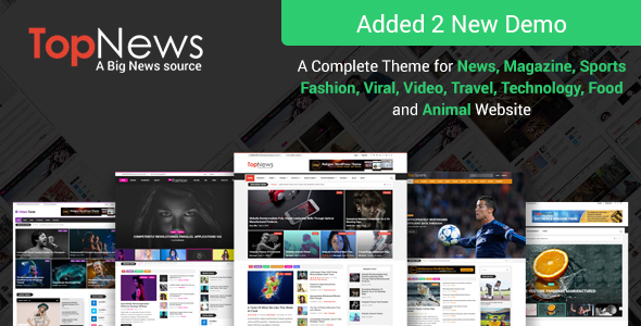 TopNews - News Magazine Newspaper Blog Viral & Buzz WordPress Theme - News / Editorial Blog / Magazine