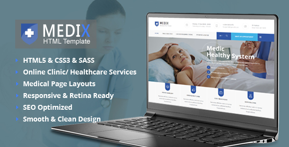 Medix Medical HTML5 - ThemeForest 20080089