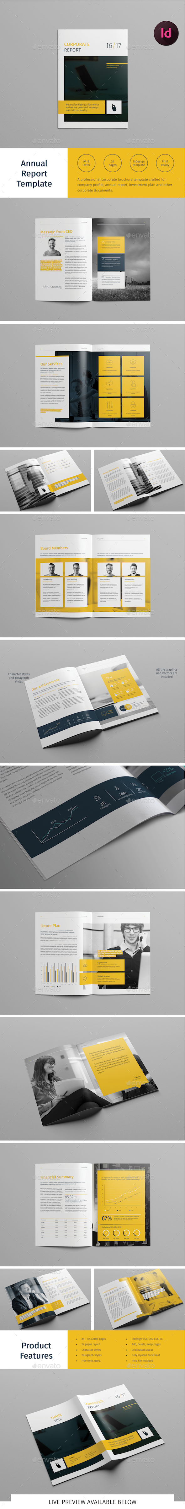 Report Template - Informational Brochures