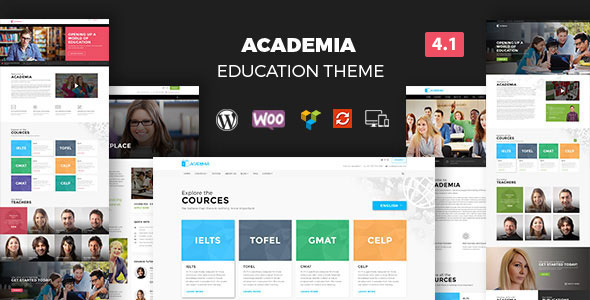 Academia - Responsive Education Theme For WordPress - Education WordPress