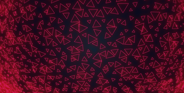 Glowing Polygons Background alt