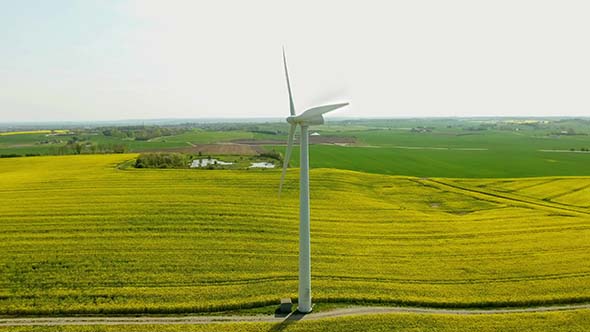 Landscape Of Windmills alt