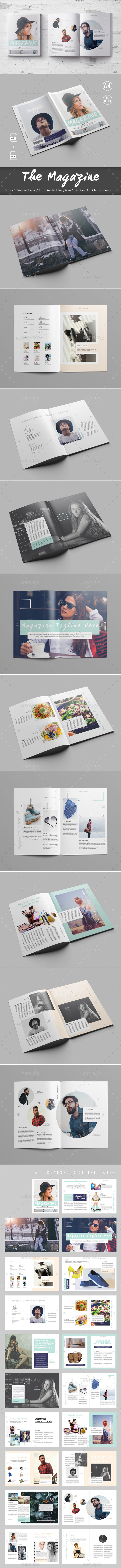 The Magazine - Magazines Print Templates