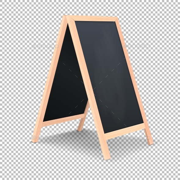 Realistic Special Menu Announcement Board Icon - Miscellaneous Vectors
