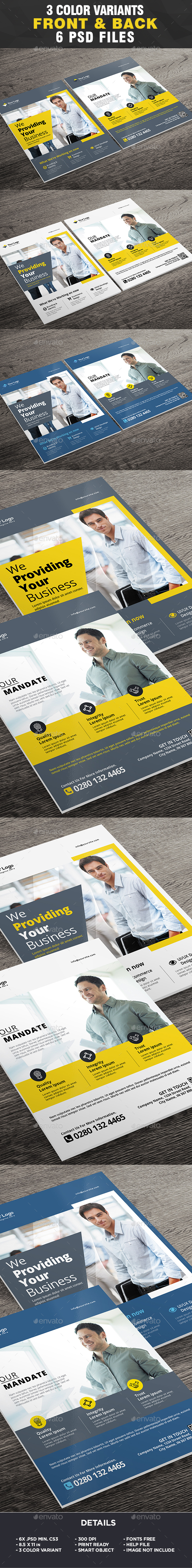 Corporate Business Flyer Template - Business Flyer Template - Corporate Flyers