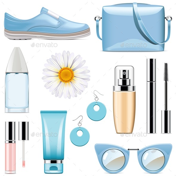 Vector Fashion Accessories Set 3 - Commercial / Shopping Conceptual