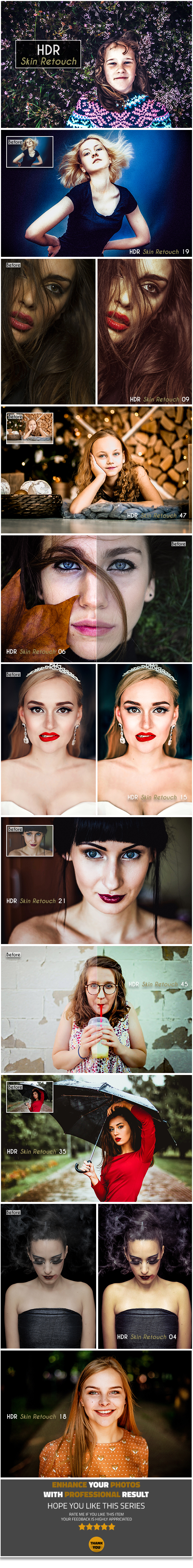 50 Hdr Skin Retouch Lightroom Presets - Lightroom Presets Add-ons