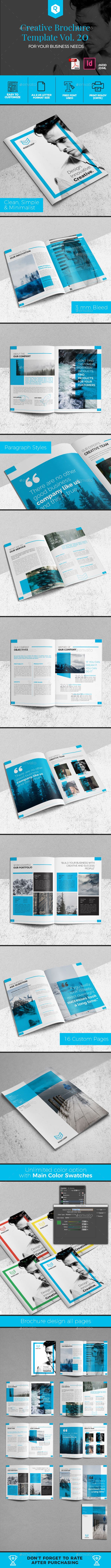 Creative Brochure Template Vol. 20 - Corporate Brochures
