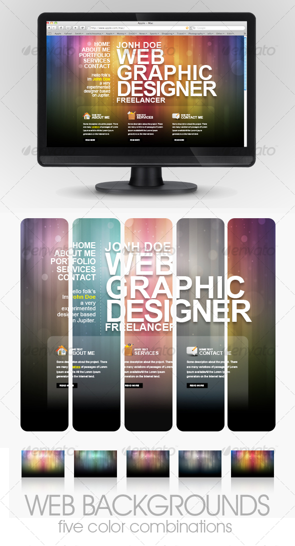 Colored Web Backgrounds - Backgrounds Graphics