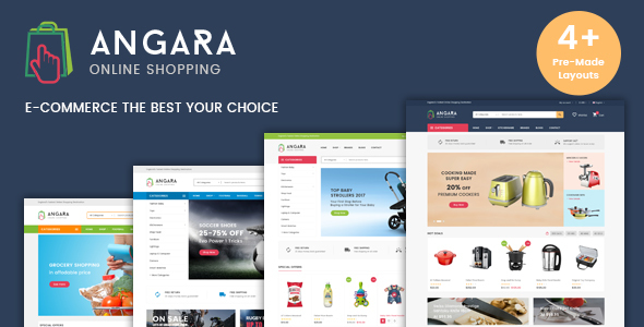 Angara - Responsive WooCommerce WordPress Theme - WooCommerce eCommerce