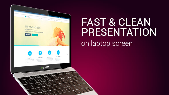Presentation on Laptop - VideoHive 20092254