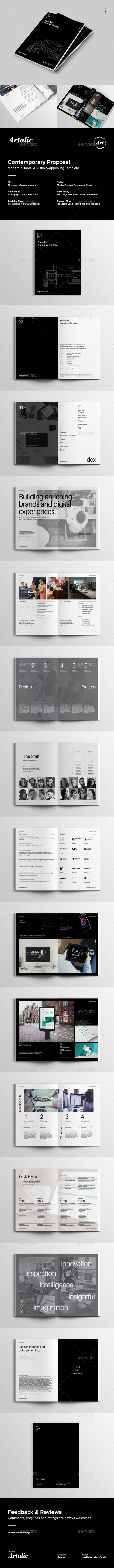 Proposal Template - Proposals & Invoices Stationery