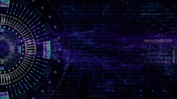 Digital Abstract Matrix Particles 03 alt