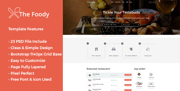 Thefoody - Multiple - ThemeForest 19491308