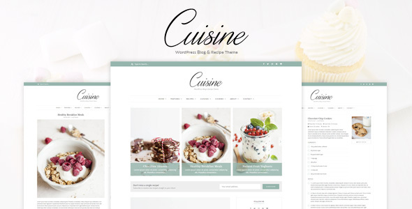 Cuisine - WordPress - ThemeForest 20095034