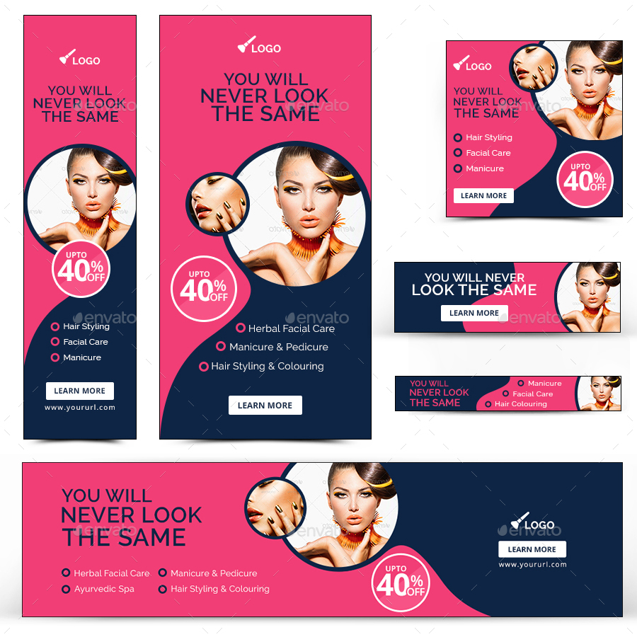 Beauty Banners by Hyov | GraphicRiver