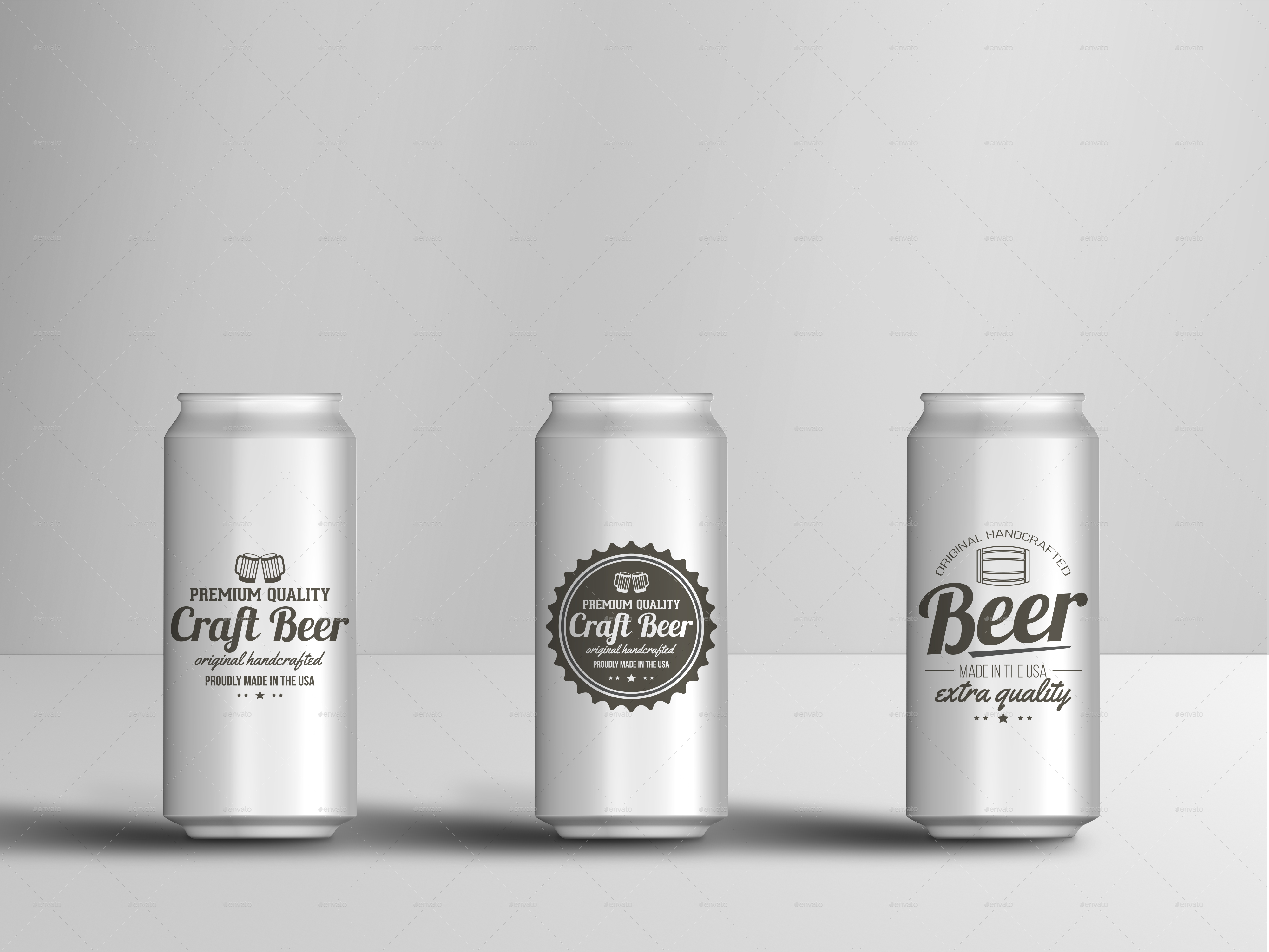 Download 500ml Soda or Beer Can Mock-up by designsmill | GraphicRiver