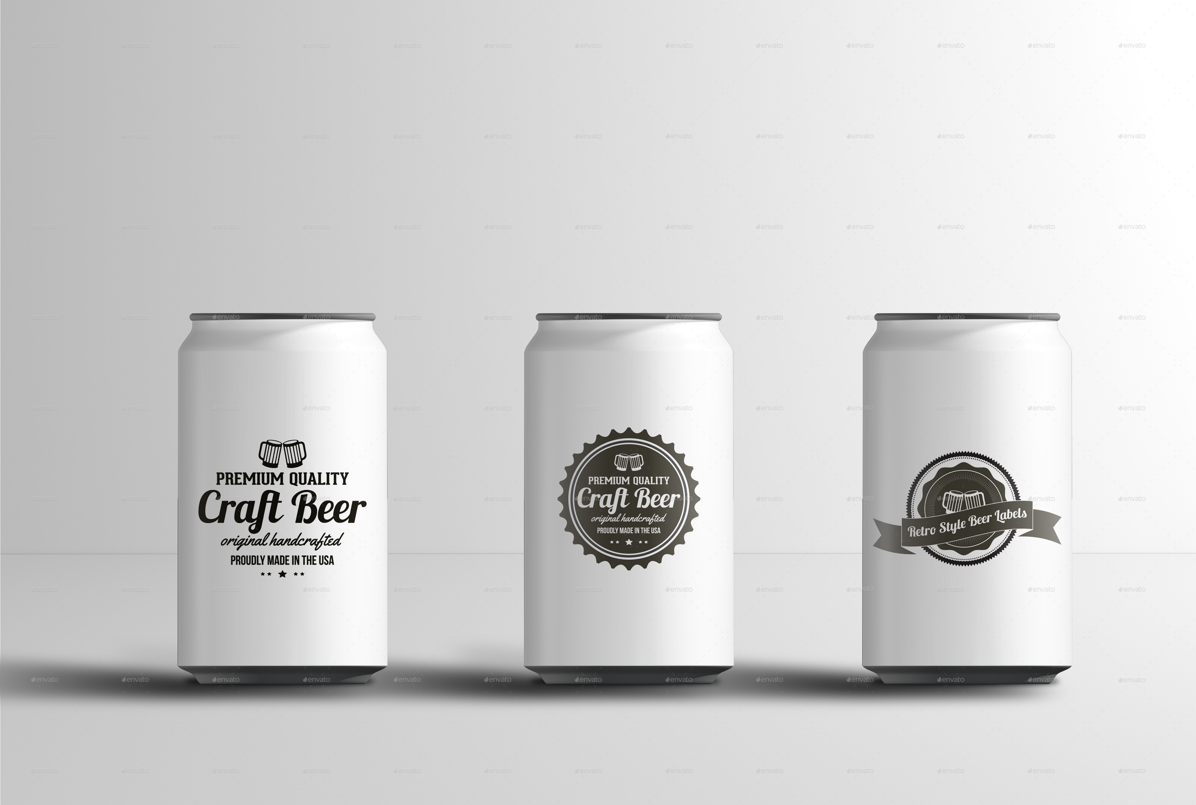 Download 330ml Soda or Beer Can Mock-up by designsmill | GraphicRiver