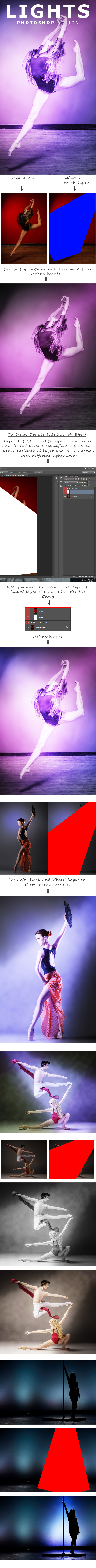 Lights Photoshop Action - Actions Photoshop