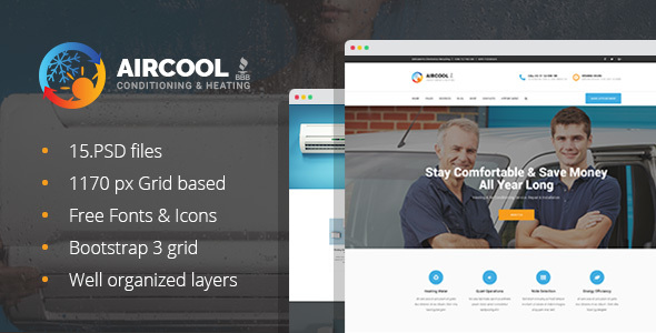 AirCool - Conditioning - ThemeForest 20096003