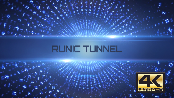 Runnic Tunnel - 4K alt