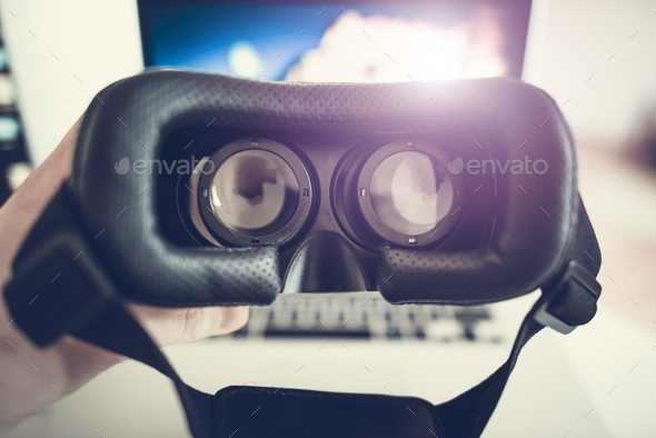 Virtual Reality 3D Goggles - Stock Photo - Images