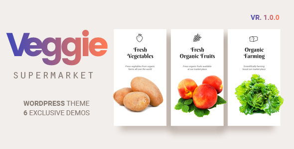 Veggie | Vegetable and Fruit Shop WordPress Theme - Shopping Retail