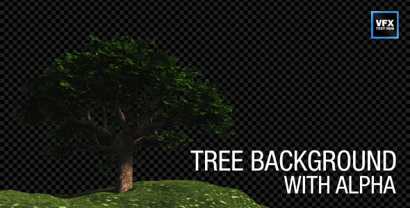 Tree Background with Alpha