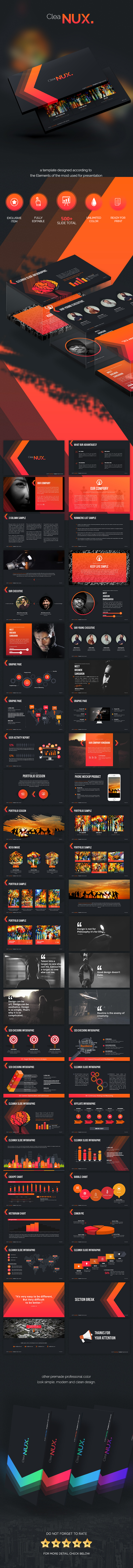 Cleanux - Powerpoint Presentation Template - Creative PowerPoint Templates