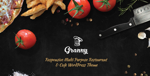 Granny - Elegant Restaurant & Cafe WordPress Theme