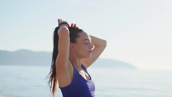 Yoga Girl On Sunrise 15 alt