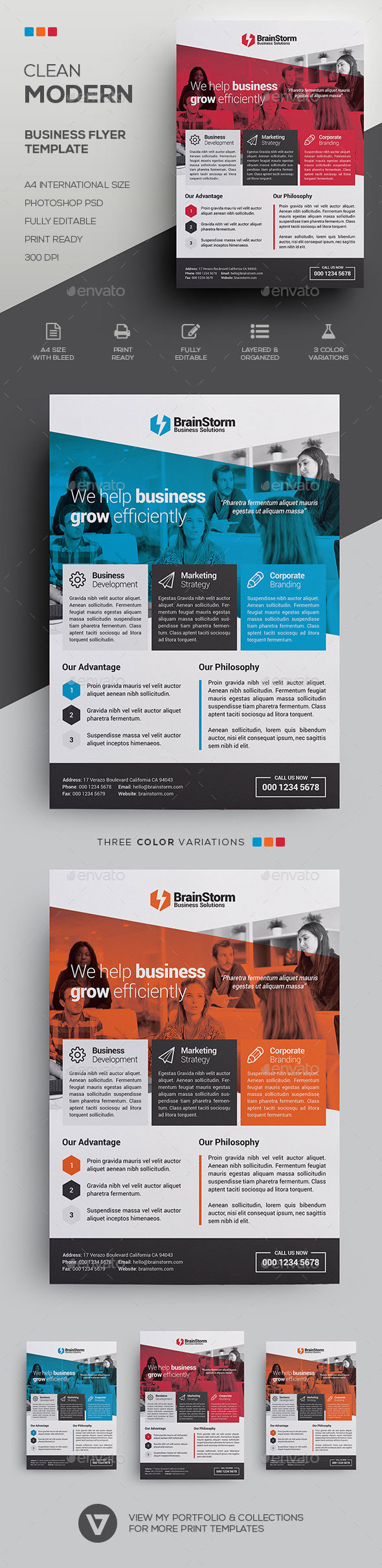 Business Flyer Template - Corporate Flyers