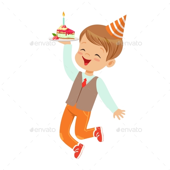 Little Boy in Elegant Clothes and Red - Seasons/Holidays Conceptual