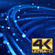 4K Blue Particles Background 2 - VideoHive Item for Sale