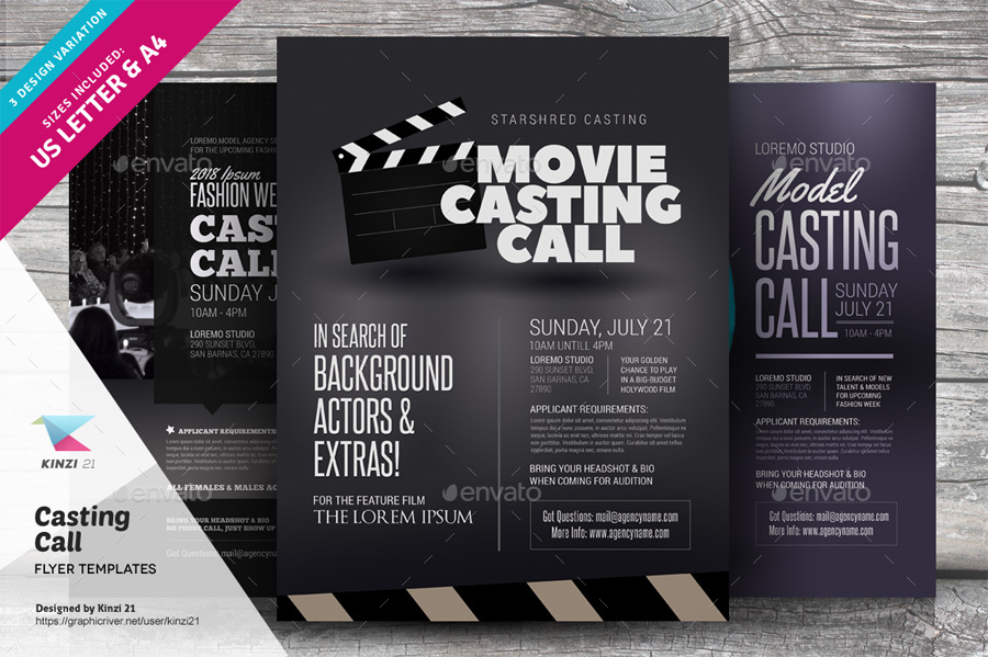 01_graphic river movie casting call flyer templates kinzi21