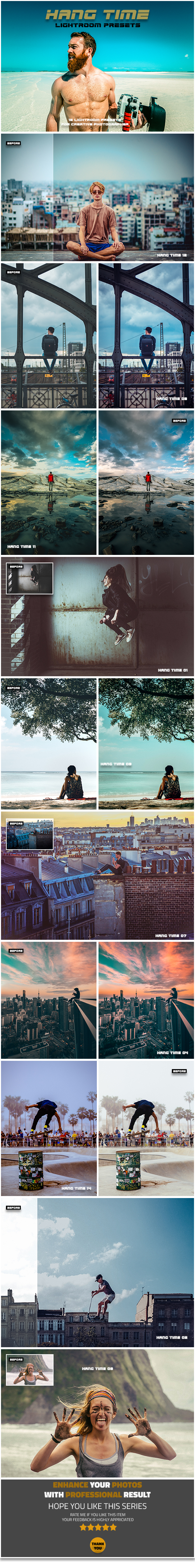 15 Hang Time Lightroom Presets - Lightroom Presets Add-ons