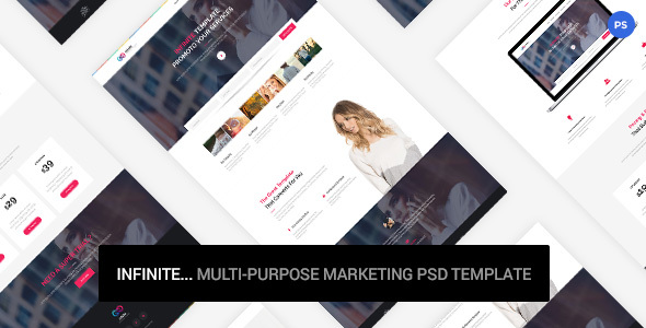 Infinite - Marketing - ThemeForest 19297426