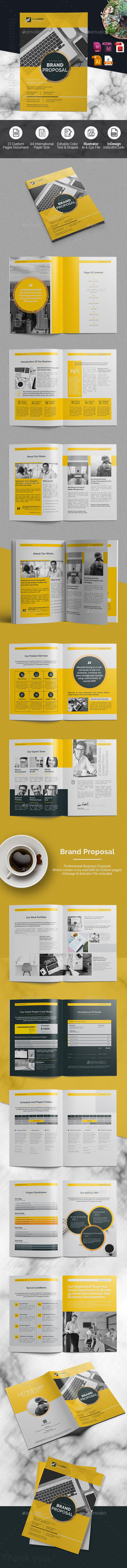 Clean Proposal - Proposals & Invoices Stationery