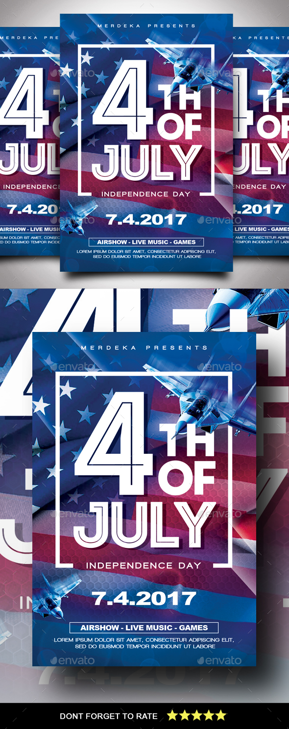 Independence Day Flyer - Events Flyers