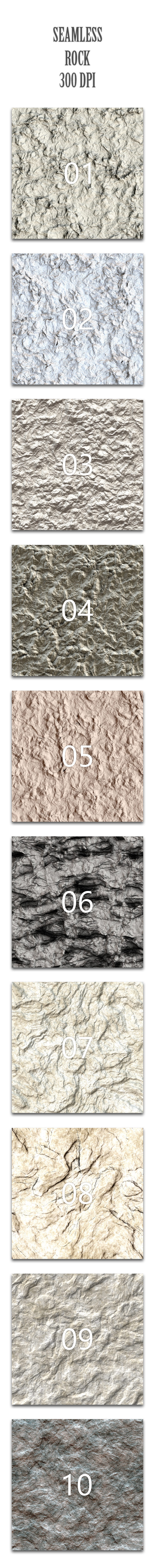 Seamless Rock - Nature Textures / Fills / Patterns