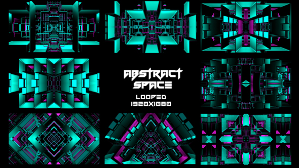 Abstract Space Background VJ Pack