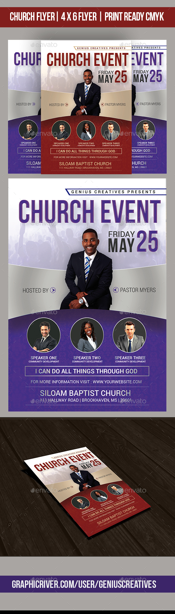 Church Event V3 - Church Flyers