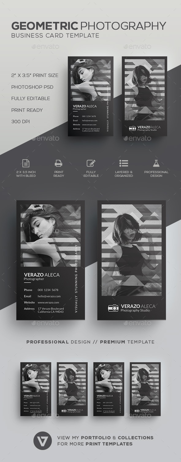 Photography Business Card - Industry Specific Business Cards