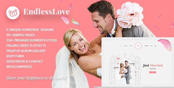 Wedding WordPress | EndlessLove Wedding - Wedding WordPress
