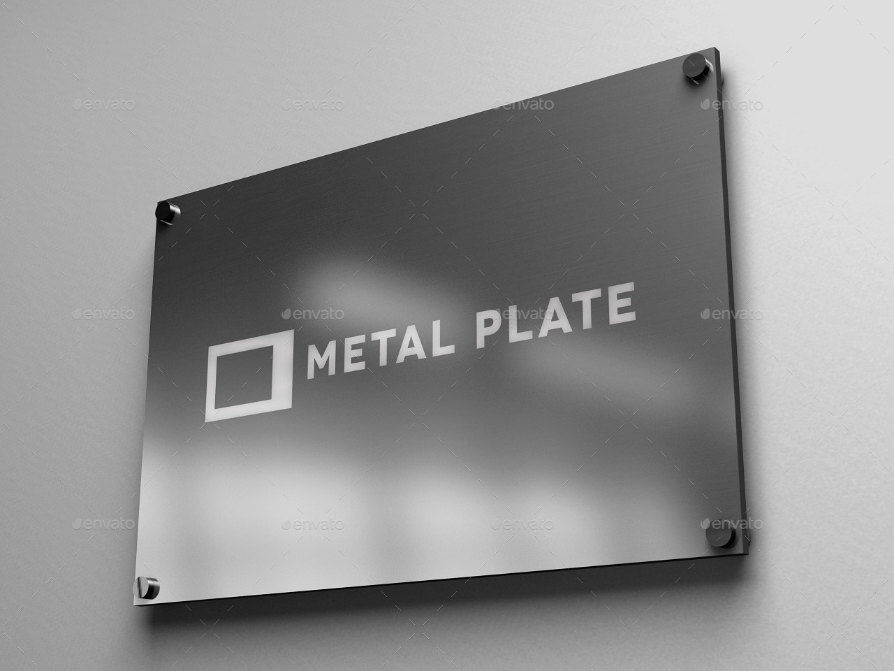 Download 9 Metal Plates Mockup by ListyGrey | GraphicRiver